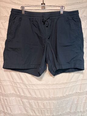PACT organic stretch poplin shorts